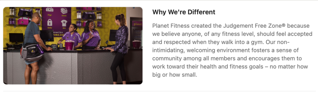 Planet Fitness About